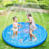 1 x RAW Customer Returns KAHEIGN Splash Pad 170cm Sprinkler Water Play Mat, Water Toy Children s Toys for Outdoor Garden, Sprinkler Pad Summer Toy for Children from 2 3 Years and Pets - RRP €22.99