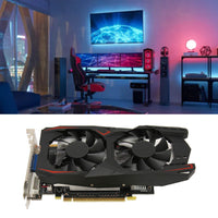 1 x RAW Customer Returns GTX1050Ti 4GB Desktop Graphics Card, 4GB DDR5 128-bit Gaming Graphics Card, Dual Fans, VGA, DVI and HD Multimedia Interface, 128-bit Graphics Card with Fast GTX1050Ti 4 - RRP €79.94