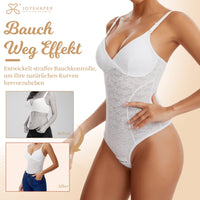 1 x RAW Customer Returns Joyshaper Women s Body Shapewear Tummy Control Body Shaper Shaping Thong Bodysuit Figure-Shaping Corset Body White XL - RRP €26.99