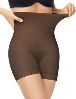 1 x RAW Customer Returns ATTLADY Tummy Control Panties Women Shapewear High Waist Tummy Control Shape Short Figure Shaping Girdle - RRP €20.16