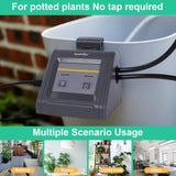 1 x RAW Customer Returns Sinbide WiFi Automatic Watering System, DIY Drip Irrigation Kit Remote Control, Automatic Watering for Potted Plants, Remote Watering via APP - RRP €47.39