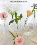 1 x RAW Customer Returns Small Vases 30 Pieces Mini Vases Glass Flower Vase Small Vases Set Various Sizes for Table Decoration Home Wedding Decoration 30 Pieces, Transparent  - RRP €78.68