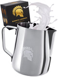 1 x RAW Customer Returns Barista Legends milk jug stainless steel 600ml with special latte art spout - milk foam jug high gloss polished - barista milk jug stainless steel - barista accessories - RRP €18.12