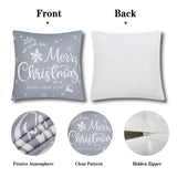 7 x Brand New GESTAND Pack of 4 Christmas cushion covers, Christmas cushion cover, Christmas cushion cover for Christmas decoration, Christmas 45 x 45 cm, sofa decorations grey  - RRP €119.98