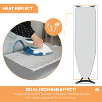 1 x RAW Customer Returns LaundrySpecialist Ultra Reflect IRONING BOARD COVER - heat reflective - 100 BCI cotton 130x45CM - Available in two sizes - equipped with exceptionally thick molton layer - ironing comfort - RRP €22.19