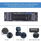 1 x RAW Customer Returns Lixada DMX Controller, Lixada DMX 512 Console, Control Panel 192 Channels for Stage Lamp, Moving Head, DJ, Club, Party - RRP €85.6