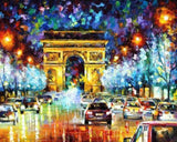 1 x Brand New TISHIRON DIY Paint by Numbers for Adults, Triumphal Arch Adult Paint by Numbers, Colorful Landscape Paint by Numbers for Adults, Cat Frameless Paint by Numbers 16x20 Inch - RRP €8.48