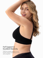 1 x RAW Customer Returns HBselect 3 pieces maternity nursing bra, seamless nursing bra with additional bra extensions, breastfeeding and sleep without underwire for women - RRP €29.99