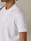 1 x RAW Customer Returns LAPASA 1 Men s Short Sleeve Polo Shirt 100 Cotton Pique M19 White M - RRP €20.52