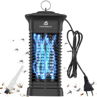 1 x RAW Customer Returns Homesuit Electric Insect Killer, Insect Trap Mosquito Lamp 15W 4000V, Electric Mosquito Zapper, Effective for Reducing Flying Insects for Indoor Bedrooms and Gardens - RRP €29.99