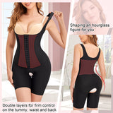 1 x RAW Customer Returns Gotoly Women s Body Shaper Slimming Underwear Corset Shapewear Bodysuit Flat Stomach Push Up Buttocks Body Shaper XL, Black  - RRP €30.73