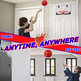 5 x Brand New STAY GENT Mini Basketball Hoop for Kids and Adults, Indoor Mini Basketball Hoop for Door Wall Mounted and Bedroom, Office, with 3 Basketball Gifts for Boys Girls - RRP €148.75