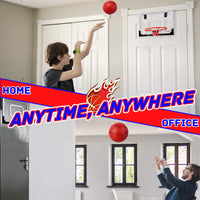 2 x Brand New STAY GENT Mini Basketball Hoop for Kids and Adults, Indoor Mini Basketball Hoop for Door Wall Mounted and Bedroom, Office, with 3 Basketball Gifts for Boys Girls - RRP €59.5