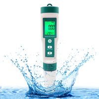 1 x RAW Customer Returns PH meter, PH meter, 7 in 1 TDS EC salinity ORP SG temperature PH tester, with backlight, high precision, suitable for drinking water, swimming pools, aquariums, laboratories - RRP €32.99