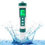 1 x RAW Customer Returns PH meter, PH meter, 7 in 1 TDS EC salinity ORP SG temperature PH tester, with backlight, high precision, suitable for drinking water, swimming pools, aquariums, laboratories - RRP €27.59