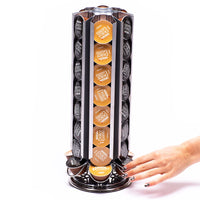 1 x RAW Customer Returns Peak Coffee Dolce Gusto coffee capsule holder - rotating coffee stand with holder - coffee capsule storage for 48 coffee pods - rack for coffee capsules - RRP €34.95