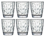 1 x RAW Customer Returns VEILEDGEM Look Like Glass 300ml Set of 6 Plastic Drinking Glasses, Dishwasher Safe, BPA Free, Unbreakable, Juice Glasses, Acrylic Glasses, Reusable Highball Water Glasses - RRP €26.99