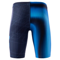 1 x RAW Customer Returns MY KILOMETRE Boys Endurance Jammer Swimsuit Children s Swimming Trunks for Teen Blue-XL - RRP €28.99