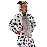 1 x RAW Customer Returns Disney romper adult 101 Dalmatians Romper for Women 101 Dalmatians Costume Official 101 Dalmatians Merchandise White Large - RRP €46.34