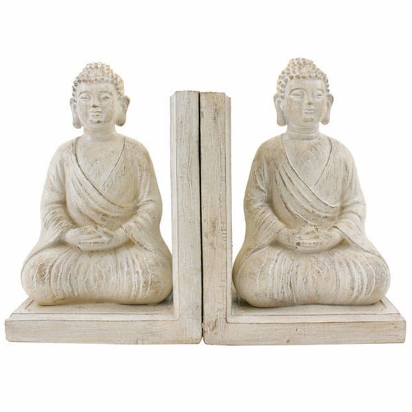 1 x RAW Customer Returns Thai Buddha Bookends for Library Office Study Decoration - RRP €36.99