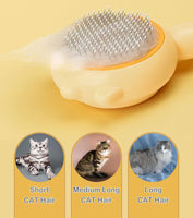 9 x Brand New Octonyluck pet brushes, dog brush cat brush, cat brushes for long hair and short hair, self-cleaning brush for pets to massage and remove cat hair light yellow  - RRP €162.0