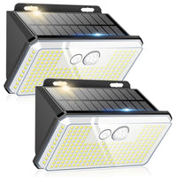 1 x RAW Customer Returns ZEEFO Solar Lights Outdoor, 56 LED Solar Motion Sensor Security Lights, 270 Wide Angle Waterproof Solar Powered Lights Outdoor Solar Door Lights, 6 Pack - RRP €29.75