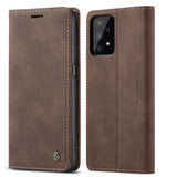 1 x Brand New Bigcousin Case for Samsung Galaxy A32 5G M32 5G, Wallet Leather Flip Case, with Card Holder, Stand Function, Magnetic Closure - Coffee - RRP €20.4