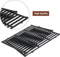 1 x RAW Customer Returns Denmay 7524 49.5cm Cast Iron Grill Grates Cooking Grate for Weber Genesis E-310 E-320 E-330, Genesis S-310 S-320 S-330, Genesis EP-310 EP-320 EP-330 Gas Grill, 2 Grills - RRP €61.99