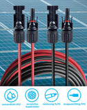 1 x RAW Customer Returns LAOYE solar cable extension 6mm 5m PV cable solar extension cable with plugs and sockets connection cable solar plug extension cable cable pair for photovoltaic systems IP68 UV-resistant - RRP €19.99