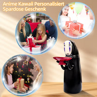 1 x RAW Customer Returns No Face Money Box-Anime Kawaii Coin Money Box,Money Box Personalized for Children Girls Boys,23x16x8cm - RRP €22.99