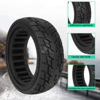 1 x RAW Customer Returns Fastvert Solid Tire for Dualtron Mini Speedway Leger Scooter - 8.5x2.5 Inch Anti-Puncture Anti-Slip Tire for Electric Scooter 1 Piece Includes a Lever  - RRP €53.0