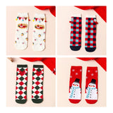 26 x Brand New Stovallas Christmas Socks 4 Pairs Women Socks with Gift Box Novelty Cute Animals Socks Cotton Warm Knit Winter Socks, Green White Red Black, One Size - RRP €717.6