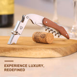 20 x RAW Customer Returns CORKAS Corkscrew Wine, Wine Opener Set Includes Waiter s Knife, Wine Aerator and Wine Pump with 2 Wine Stoppers, Professional Wine Accessories for Wine Lovers - RRP €510.4