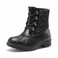 1 x Brand New DREAM PAIRS KIDS Snow Boots for Girls Fashionable Winter Boot Warm Children s Shoes BLACK KBO212-1-E Size 31 EUR  - RRP €51.6