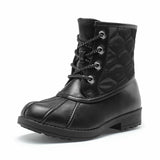 1 x Brand New DREAM PAIRS KIDS Snow Boots for Girls Fashionable Winter Boot Warm Children s Shoes BLACK KBO212-1-E Size 35 EUR  - RRP €51.6