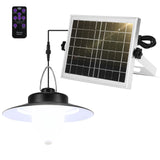 1 x RAW Customer Returns ENCOFT Solar Hanging Lamp for Outdoor Solar Lamps with Motion Sensor Garden Lights Solar Lights with Remote Control Pendant Light Waterproof Dimmable for Balcony Pavilion Garage Porch Cold Light - RRP €39.06