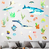 3 x Brand New Wall stickers luminous sea creatures wall tattoo light stickers, fluorescent wall stickers, sea world light stickers for children s bedroom bathroom decoration - RRP €61.2