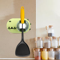 1 x Brand New lemgyiamz Broom Holder Wall Mop Wall Mount Broom Holder - Bathroom Clip with Hooks No Punching Strong Roll Over Sticker Rack Placement Garden Tool Holder Creative Shapes, Green 2 Pack - RRP €20.4