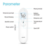 1 x RAW Customer Returns yuwell Non-Contact Thermometer, Infrared Forehead Thermometer for Baby and Adults, Non-Contact Digital Thermometer with Instant, Accurate Reading, Fever Alarm and Storage Box - RRP €21.99