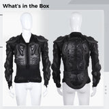 1 x RAW Customer Returns JUSTDOLIFE Motorcycle Armor for Adults, Motorcycle Full Body Armor, Motocross Riding Armor Motocross Protective Gear Spine Protector L  - RRP €59.99