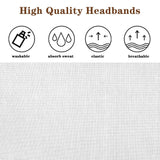 4 x Brand New RANJIMA Yoga Headbands, Women s Hair Band, Pack of 6, Breathable Workout Yoga Exercise Hair Bands, Lightweight, Soft, Sweatproof and Non-Slip Elastic Summer Hair Band for Women Sports Running Fitness - RRP €144.0