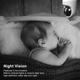 1 x RAW Customer Returns wansview WiFi IP Camera, 2K WiFi Surveillance Camera with Night Vision Motion Detection, Two-Way Audio, Compatible with Alexa, Baby Pet Security Camera, Q6 - RRP €25.28