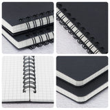 1 x RAW Customer Returns Yarotm Notebook Checked A4 Spiral - Pack of 4 Spiral Notebook A4 Checked - Notebooks Spiral Binding A4 Notebook - Notebook Journal - Paper 100 g m Journal Notepads Ring Binder - RRP €31.25