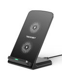 1 x RAW Customer Returns TECKNET Wireless Charger, 15W inductive charging station, Qi-certified wireless charging for iPhone 15 14 13 12 Pro Mini XR XS Samsung Galaxy S23 S22 S21 Google Pixel - RRP €17.14