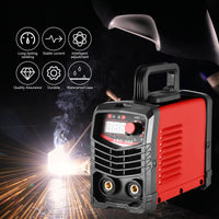 1 x RAW Customer Returns Electrode welding machine 300A welding machine electrode - inverter welding machine electrode inverter ARC Welder entry-level device - electric welding machine with welding mask and wire brush - RRP €79.99