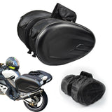 2 x RAW Customer Returns Abhpjuy motorcycle tail bag saddle bag side bag to send waterproof cover can put helmet motorcycle bag universal tail bag - RRP €118.0