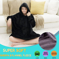 3 x Brand New REDESS Blanket with Sleeves Blankets Hoodie Sweatshirt, Wearable Blanket, Oversized Sherpa with Sleeves and Giant Pocket, Cozy Hoodie, Warm for Adult Kids - RRP €104.97