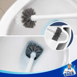 1 x RAW Customer Returns MR.SIGA toilet brush WC brush and holder with quick-dry container and firm handle, premium toilet brush for the bathroom, white - RRP €19.04