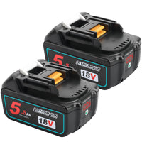 1 x RAW Customer Returns Waitley 2 Pack BL1850B Replacement Batteries 18V 5.5A for Makita 18V BL1850 BL1850B BL1860 BL1860B BL1840B BL1840 BL1830 BL1835 BL1845 194204-5 LXT-400000 - RRP €59.98