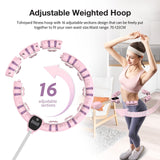 1 x RAW Customer Returns Smart Hula Hoop, fitness tires for adults, hula hoop tires with 16 removable knots for fat-burning home training for women and men - RRP €50.41